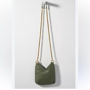 Anthropologie Leather Crossbody Bag